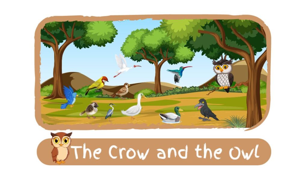 The Crow and the Owl Panchatantra Story
