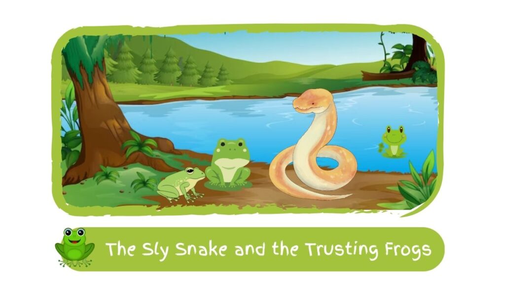 Panchatantra-Story-The-Sly-Snake-and-the-Trusting-Frogs