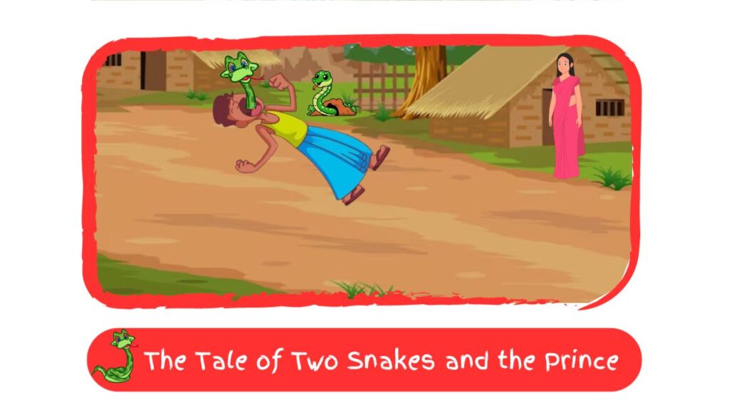 Panchatantra-Story-The-Tale-of-Two-Snakes-and-the-Prince