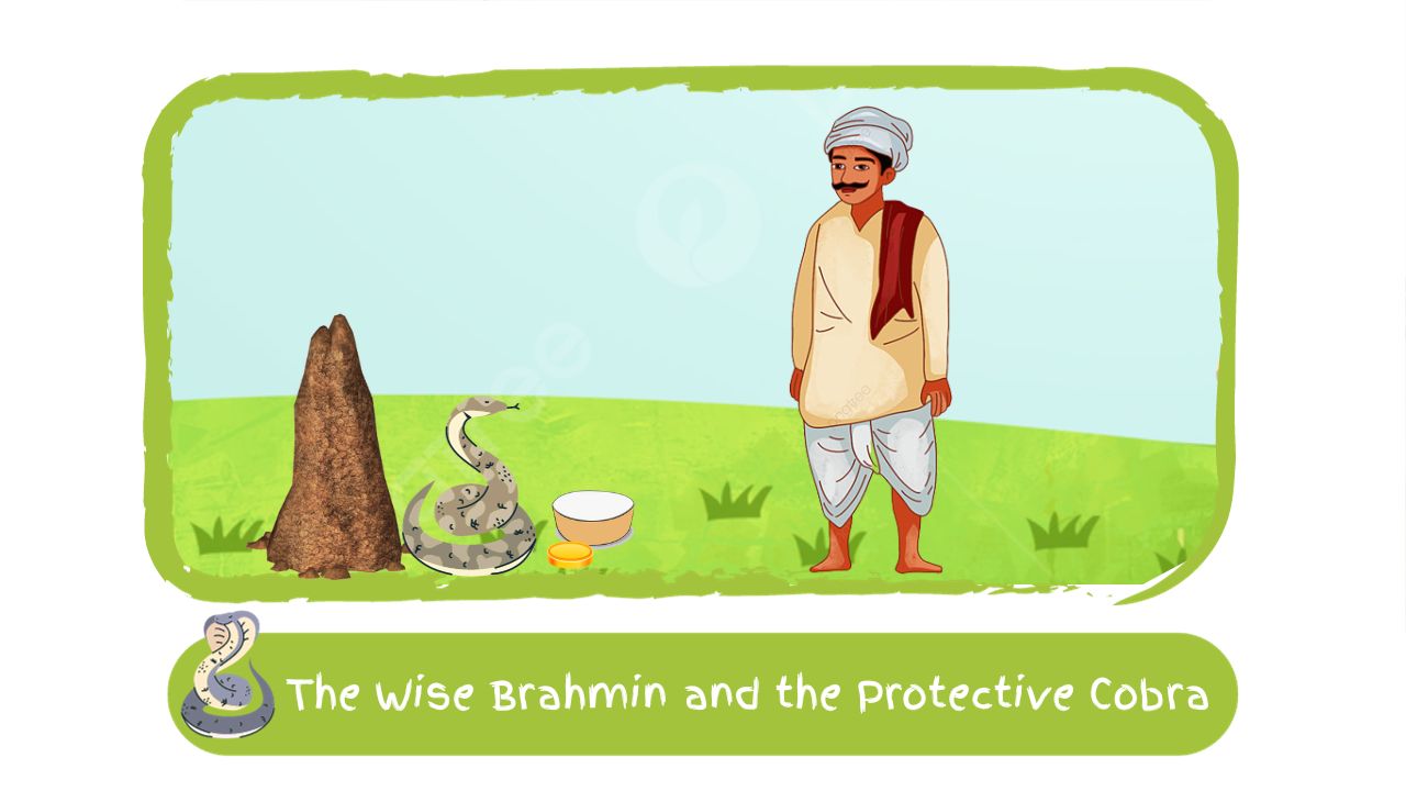 Panchatantra-Story-The-Wise-Brahmin-and-the-Protective-Cobra