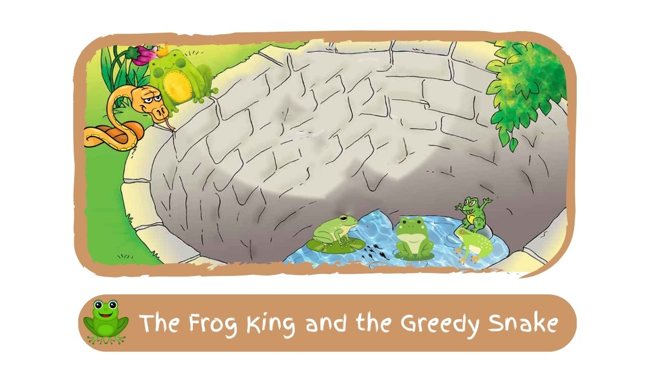 Panchatantra-Story The Frog King and the Greedy Snake