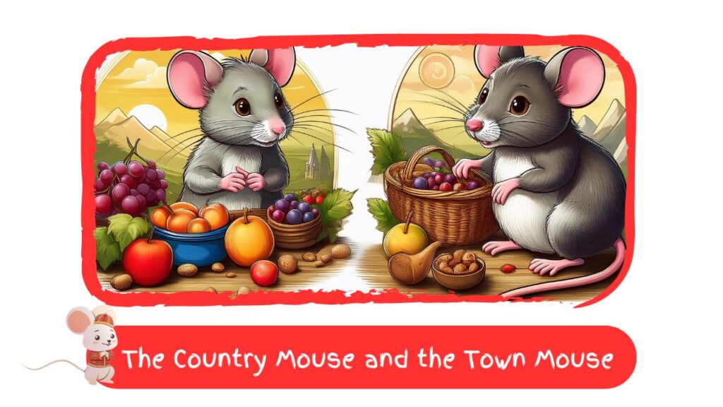 The Country Mouse and the Town Mouse Moral Story