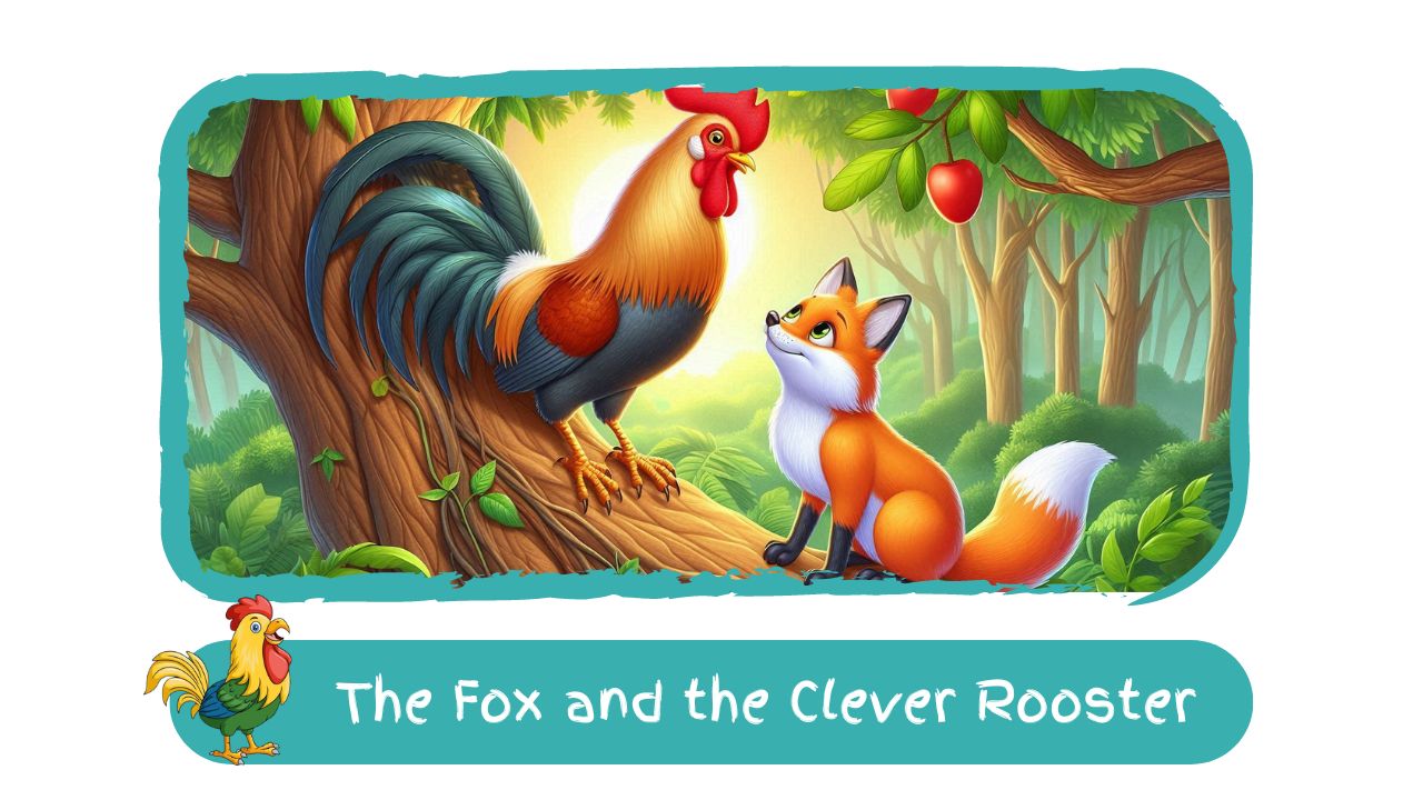 The Fox and the Clever Rooster Moral Story