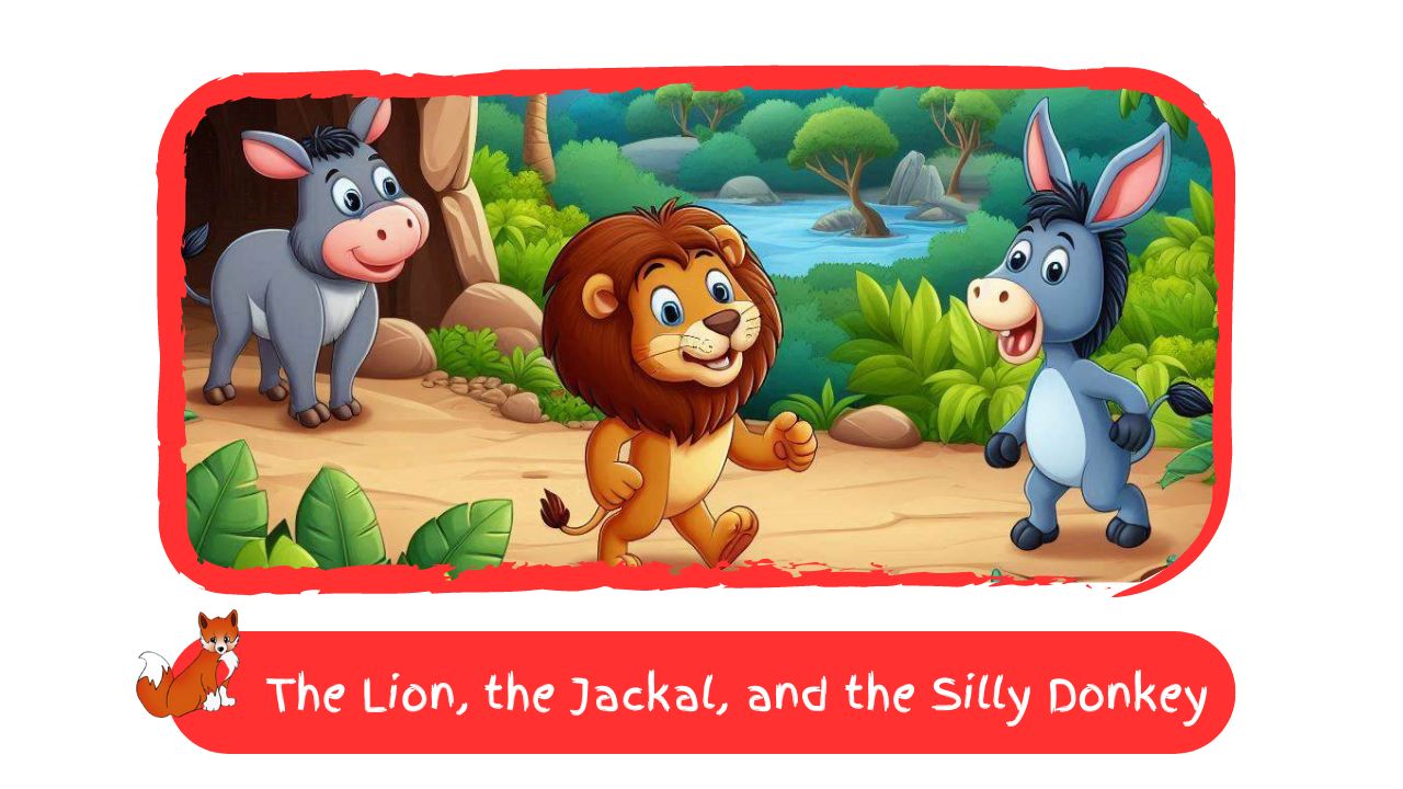 The Lion the Jackal and the Silly Donkey