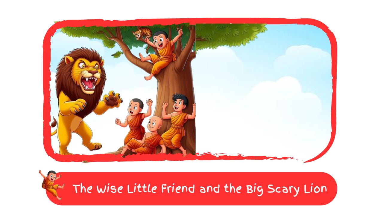 The Wise Little Friend and the Big Scary Lion